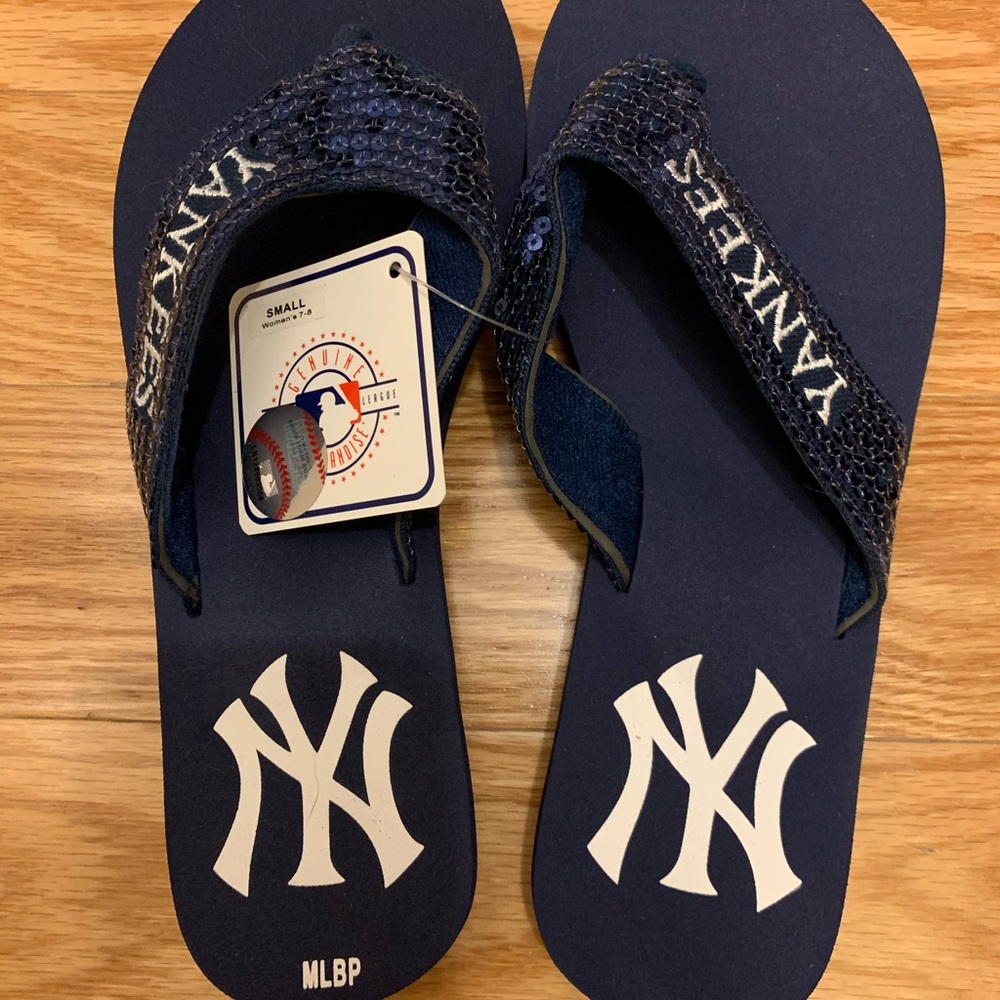 New MLB New York Yankees Flip Flops
